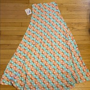 NWT LuLaRoe maxi skirt xs